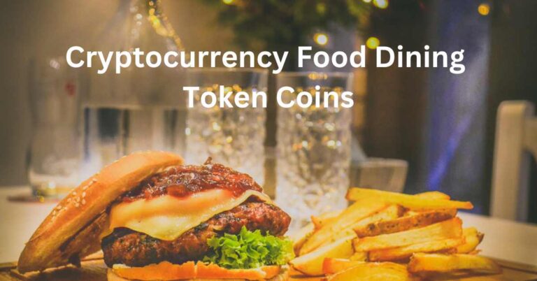 Cryptocurrency Food Dining Token Coins